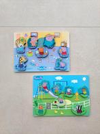2 inlegpuzzels Peppa Pig, 2 à 4 ans, Enlèvement, Utilisé, Moins de 10 pièces