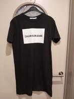 Calvin Klein, shirt jurk, L, Kleding | Dames, Zwart, Maat 42/44 (L), Ophalen of Verzenden, Zo goed als nieuw