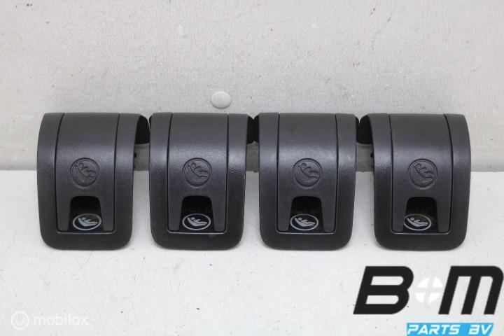 Set isofix afdekkappen VW Golf 7 5G0887233, Auto-onderdelen, Interieur en Bekleding, Gebruikt