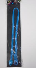 KETTING IN RITSVORM BLAUW NIEUW, Handtassen en Accessoires, Kettingen, Kunststof, Verstelbaar, Blauw, Nieuw
