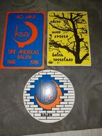3 oude stickers Balen, Collections, Autocollants, Comme neuf, Enlèvement ou Envoi