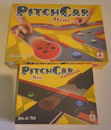 Pitchcar mini-bordspel en uitbreiding