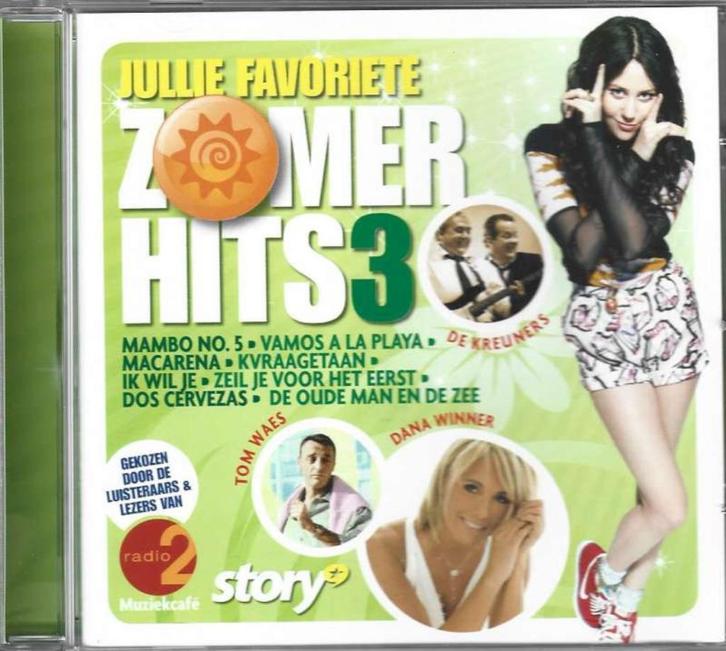CD Jullie Favoriete Zomerhits 3, Cd's en Dvd's, Cd's | Rock, Zo goed als nieuw, Poprock, Ophalen of Verzenden