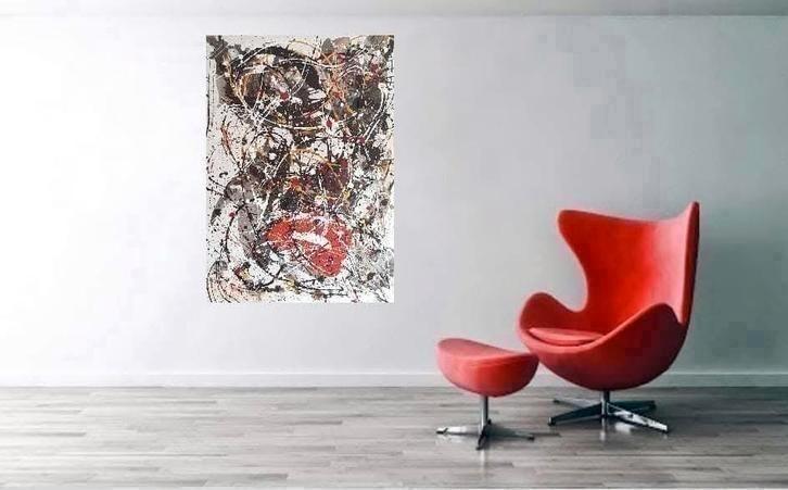 She love me, Antiek en Kunst, Kunst | Schilderijen | Abstract, Ophalen