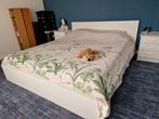 Bed ikea malm wit 160200 van 2de verblijf. Weinig beslapen, Huis en Inrichting, Slaapkamer | Complete slaapkamers, Ophalen, Zo goed als nieuw