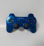 PS3 Dualshock 3 Sixaxis blauwe controller, Games en Spelcomputers, PlayStation 3, Ophalen of Verzenden, Zo goed als nieuw, Controller