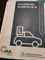 Handboek rijbewijs B auto, Auto diversen, Handleidingen en Instructieboekjes, Ophalen