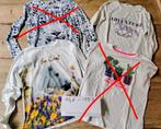 Set 2 Tshirts maat 146-152, Enlèvement ou Envoi, Utilisé, Fille, Chemise ou À manches longues