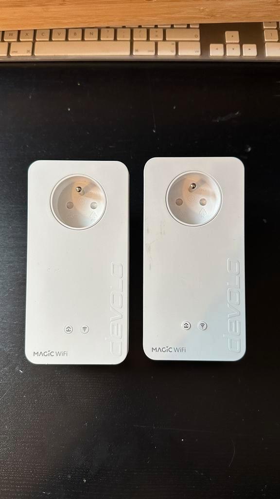 2x devolo Magic 2 extension WiFi 5 (ac), 2x Gigabit Ethernet, Computers en Software, Powerlines, Gebruikt, Ophalen of Verzenden