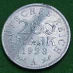 200 Mark Duitse Rijk Weimarrepubliek 1923, Postzegels en Munten, Ophalen of Verzenden, Duitsland, Losse munt