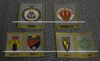 Panini / Football 88 / Lot 4 emblemen, Verzamelen, Verzenden, Gebruikt, Poster, Plaatje of Sticker
