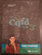 CQFD livre maths 3e fiches d'exercices, Livres, Enlèvement ou Envoi, Comme neuf