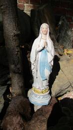 Antiek porselein Maria beeldje, Verzamelen, Religie, Ophalen, Zo goed als nieuw, Beeld(je), Christendom | Katholiek