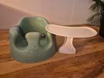 Bumbo stoeltje met tafel, Ophalen