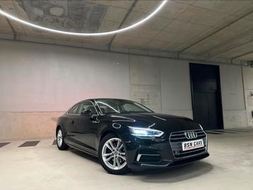 AUDI A5 1.4TFSI/LEER/LED/ZETELVRWRMNG/ACDIGITAL/12MGRNTIE disponible aux enchères