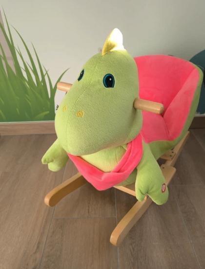 Schommeldraakje, Kinderen en Baby's, Speelgoed | Hobbelfiguren, Zo goed als nieuw, Ophalen