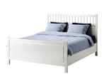 IKEA Hemnes 180 x 200 tweepersoonsbed frame + lattenbodems, Ophalen, Wit, Tweepersoons, Zo goed als nieuw