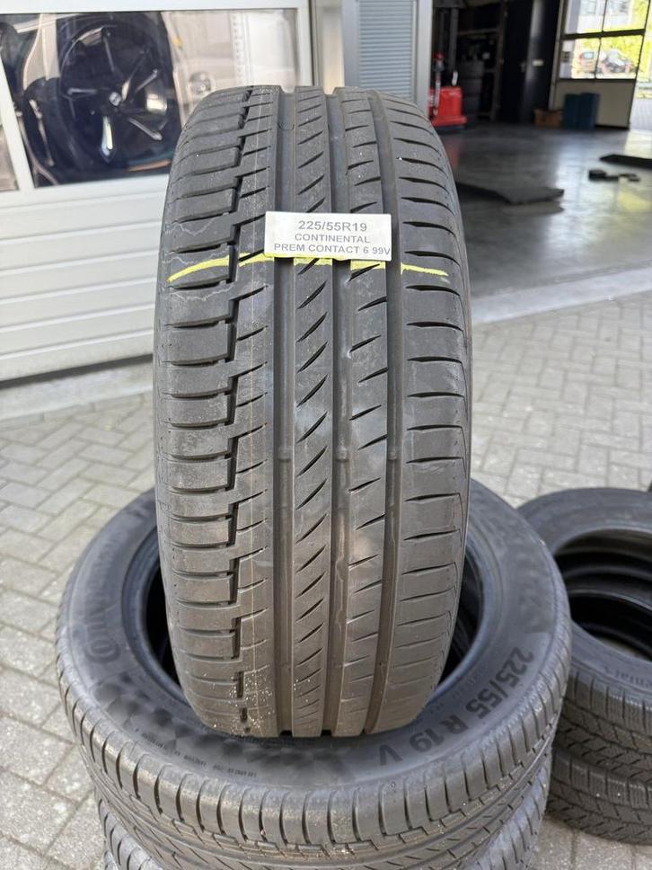 Nieuwe demo 4x 225/55/19 Continental Premium zomerbanden, Auto-onderdelen, Banden en Velgen, Band(en), Zomerbanden, 19 inch, 225 mm