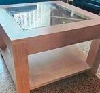 Salon tafel perfecte staat, nassief hout, Huis en Inrichting, Ophalen of Verzenden