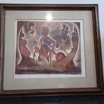 Litho charles delporte, Ophalen