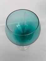 Crystal Handmade Wineglass 4X Vintage, Antiek en Kunst, Ophalen