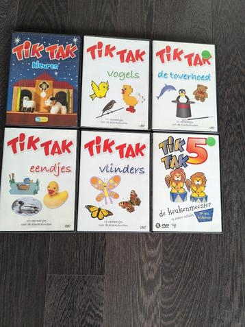6 Dvd's Tik Tak beschikbaar voor biedingen