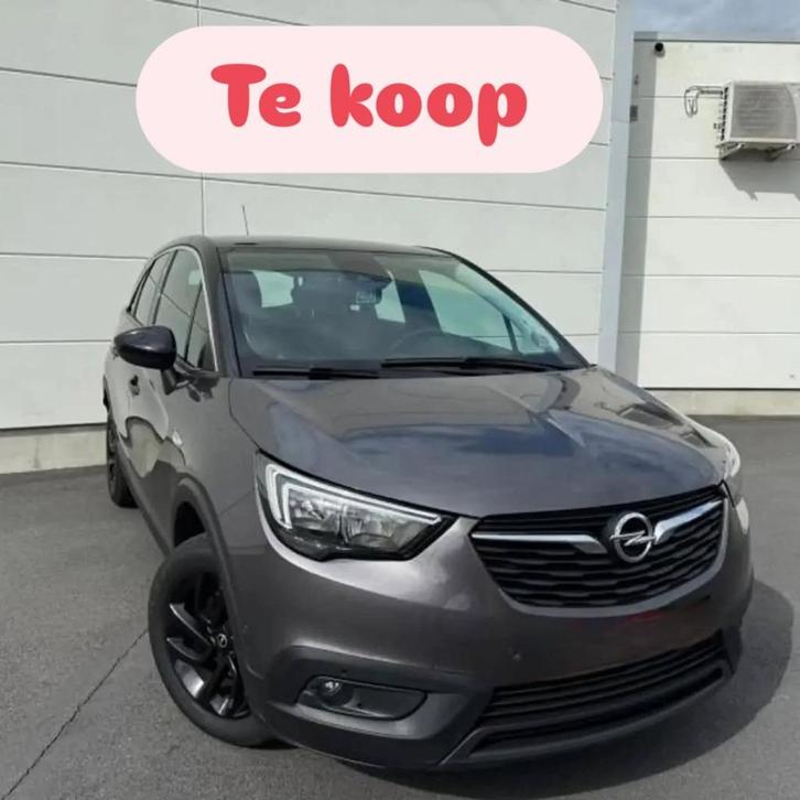 jonge occasie Opel Crossland X 1.2 benzine 2021, Auto's, Opel, Particulier, Crossland X, Achteruitrijcamera, Airbags, Airconditioning