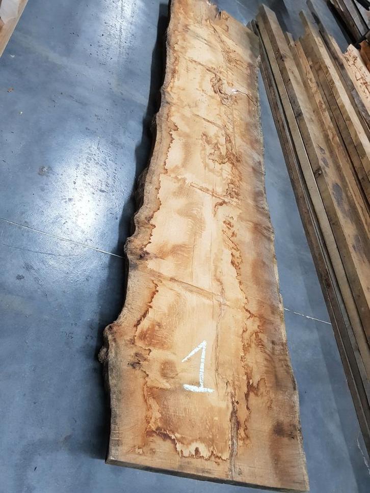 Eiken schaaldelen boomstamplank eik, Tuin en Terras, Palen, Balken en Planken, Ophalen