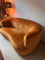 Zetel Max meubels, kleur oker, 2-zit, 150 tot 200 cm, Gebruikt, Stof, Ophalen