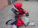 Dubbele buggy van Phil and teds, Kinderen en Baby's, Ophalen, Gebruikt, Regenhoes