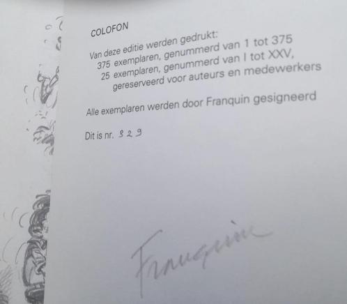 1955/1959 ton en tinneke genummerd , handtekening Franquin, Boeken, Stripverhalen, Ophalen of Verzenden