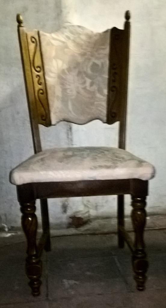 6 stoelen zeer mooie vintage stoelen, Huis en Inrichting, Stoelen, Gebruikt, Vijf, Zes of meer stoelen, Hout, Stof, Overige kleuren