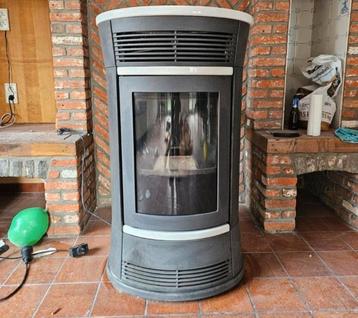 Pelletkachel edilKamin 11 kw, Huis en Inrichting, Ophalen, Gebruikt, Pelletkachel