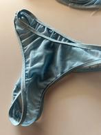 Gedragen lingerie, slipje en bh, Kleding | Dames, Ophalen of Verzenden, Blauw, BH