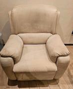 Fauteuil relax électrique en Alcantara – sur batterie, Enlèvement, Comme neuf