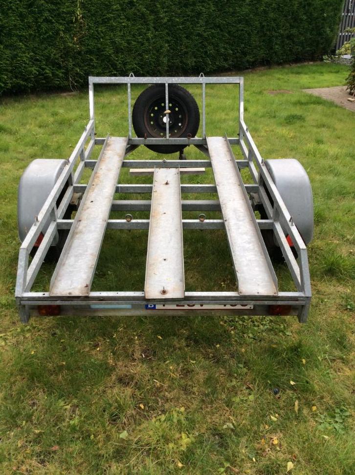 Aanhangwagenverhuur voor 1 of 2 motoren, Motoren, Overige Motoren, 1 cilinder, Ophalen