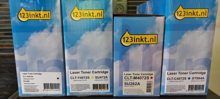 Multi-pack van cartridges voor printer SAMSUNG CLX-3185, Computers en Software, Printerbenodigdheden, Nieuw, Cartridge, Ophalen