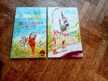 2 kinderboeken katten soep en de eilanden ruzie  beschikbaar voor biedingen