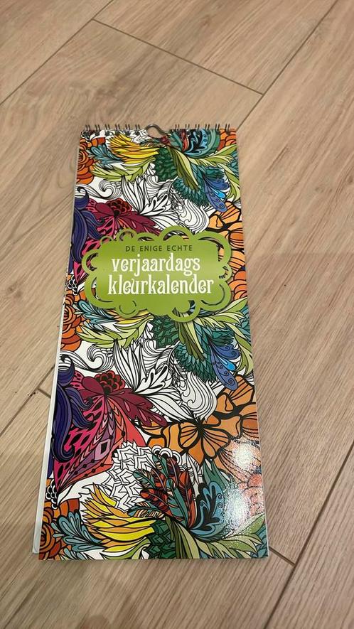 De enige echte verjaardagskleurkalender, Boeken, Sprookjes en Fabels, Nieuw, Ophalen