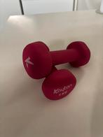 Kaytan - 1kg roze gewichten, Sport en Fitness, Fitnessmaterialen, Ophalen of Verzenden, Zo goed als nieuw