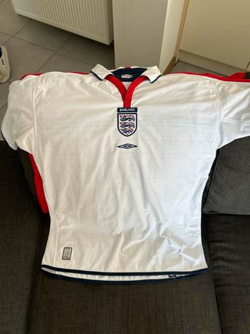 Engeland truitje Umbro 2001-2003 origineel  beschikbaar voor biedingen