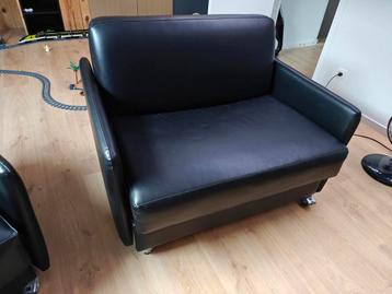 Stema sofa bed echt leder . beschikbaar voor biedingen