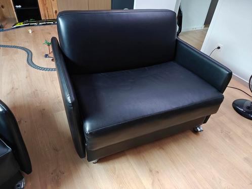 Stema sofa bed echt leder ., Huis en Inrichting, Zetels | Zetels en Chaises Longues, Gebruikt, Ophalen