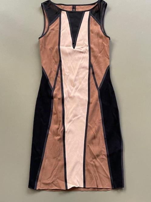 ZGAN Marc Cain colourblock jurk mt 2, Kleding | Dames, Jurken, Zo goed als nieuw, Maat 36 (S), Overige kleuren, Boven de knie
