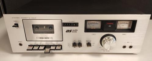audio sonic CD-225 cassettedeck, Audio, Tv en Foto, Cassettedecks, Enkel, Overige merken, Tape counter, Ophalen of Verzenden
