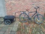 Fiets(Oxford) met karretje, Fietsen en Brommers, Ophalen, Zo goed als nieuw