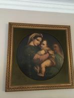 tableau Vierge à l'enfant et petit saint Jan d'après Raphaël, Enlèvement