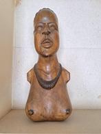 Set van 2 grote Afrikaanse bustes (man & vrouw), Ophalen