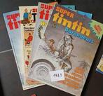 Lot de 4 revues du "Super Tintin" année 1983, trimestriel, Boeken, Tijdschriften en Kranten, Ophalen of Verzenden, Zo goed als nieuw