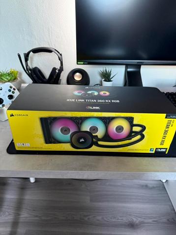 Watercooling Corsair iCUE RX120 – Très bon état beschikbaar voor biedingen